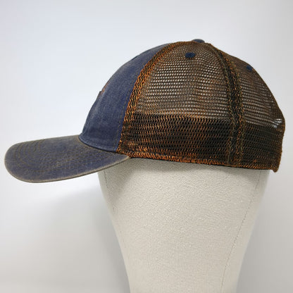 Legacy Trucker Hat Blue One Size Jackson Hole Wyoming Buffalo Patch Snapback