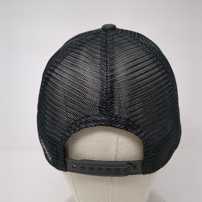 Unlimited Construction LLC Snapback Trucker Hat Black OS Adjustable Mesh Back