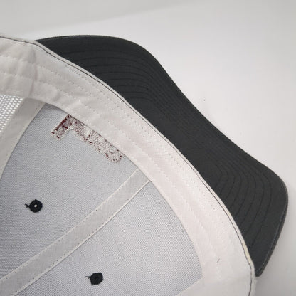 Km Snapback Trucker Hat Gray One Size Adjustable Mesh Back Classics Yupoong