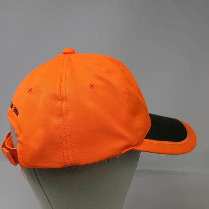 Remington Baseball Cap Orange One Size Idaho Elk Camp 2004 Hunting Safety Hat