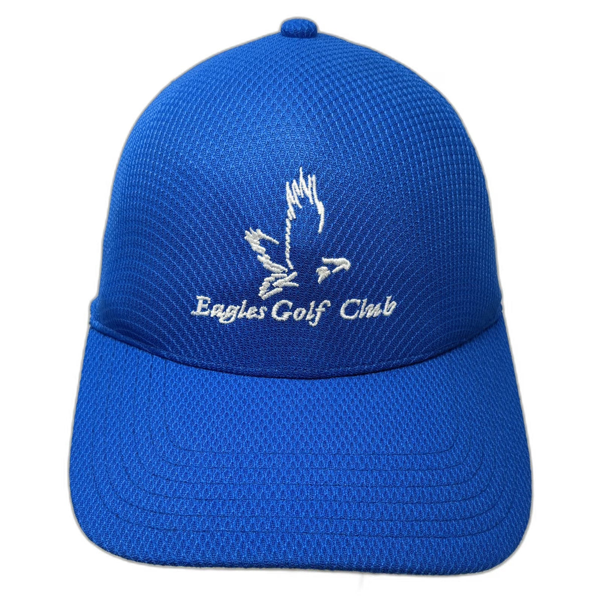 Imperial Eagles Golf Club Hat Blue One Size Baseball Cap Textured Stretch Fit