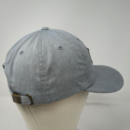 Richardson Baseball Cap Gray One Size Volans Tequila Leather Patch Strapback Hat