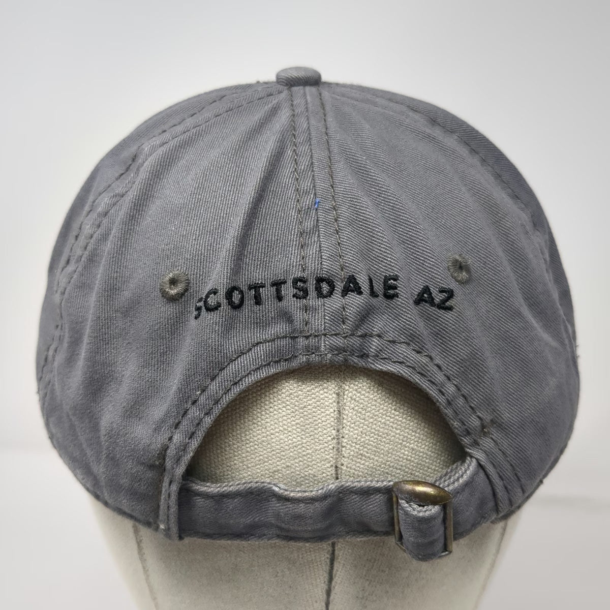 Sportsman Gray Baseball Cap One Size Fate Brewing Scottsdale AZ Slideback Hat