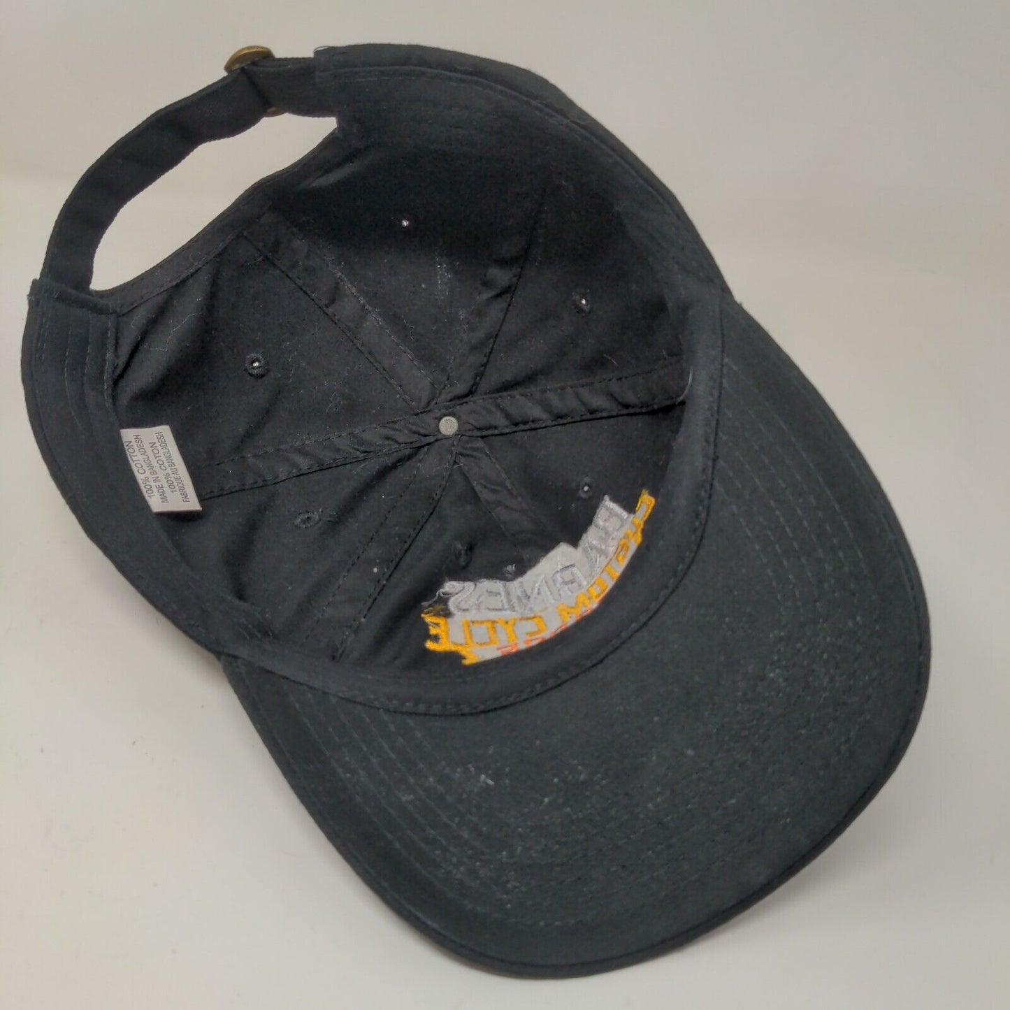 Unbranded Men's Slideback Hat Black Barnes Custom Cycle Garage Indianapolis IN