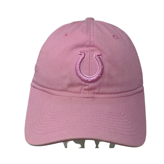 Reebok NFL Women's Slideback Hat Pink Size OSFA Indianapolis Colts Embroidered