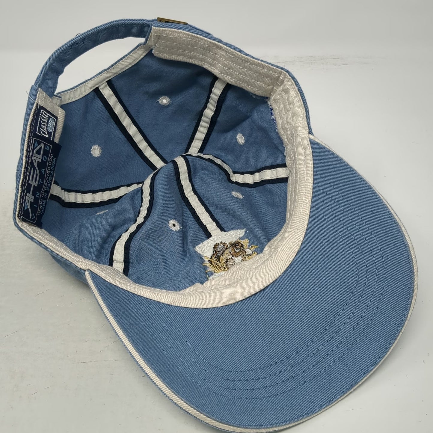 Ahead Baseball Cap Blue OSFM Oakmont 2016 US Open Golf Squirrel Hat Strapback