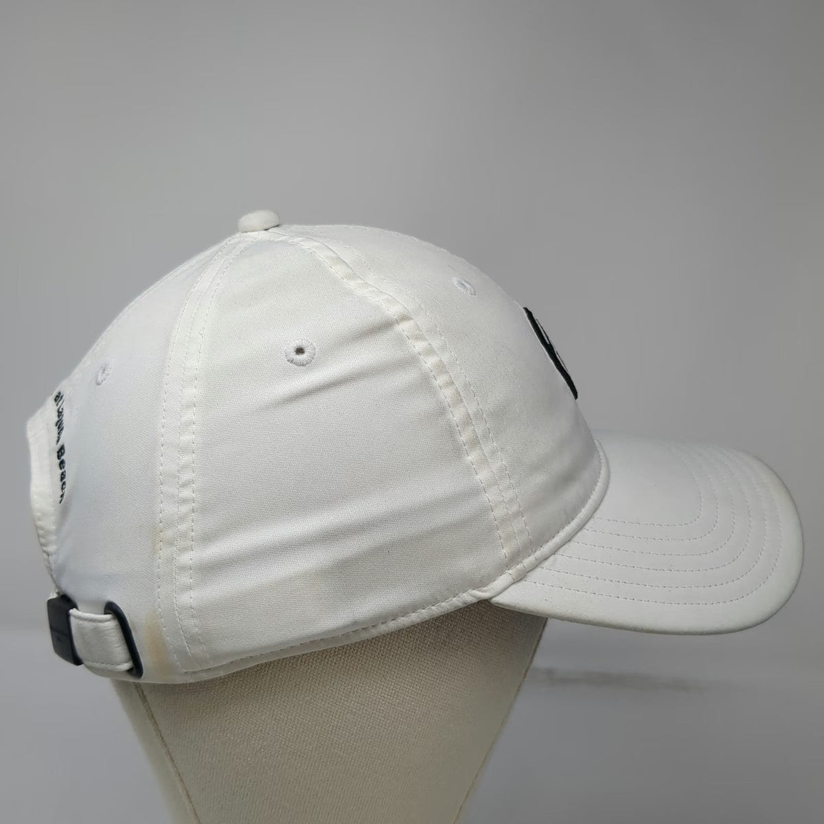 TaylorMade Baseball Cap White One Size The Ranch at Laguna Beach Golf Slideback