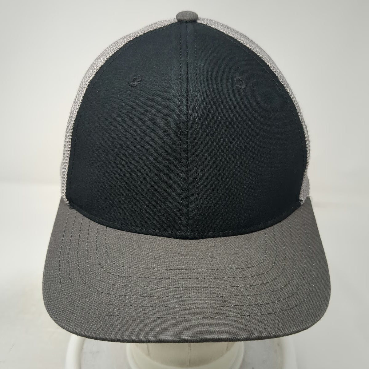 Levelwear Trucker Hat Gray One Size Blank Front McCall Golf Club Snapback
