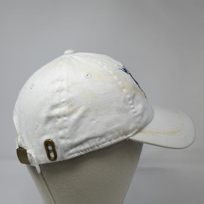 White Baseball Cap One Size Secrets Entertainment Team Jamaica Hat Slideback