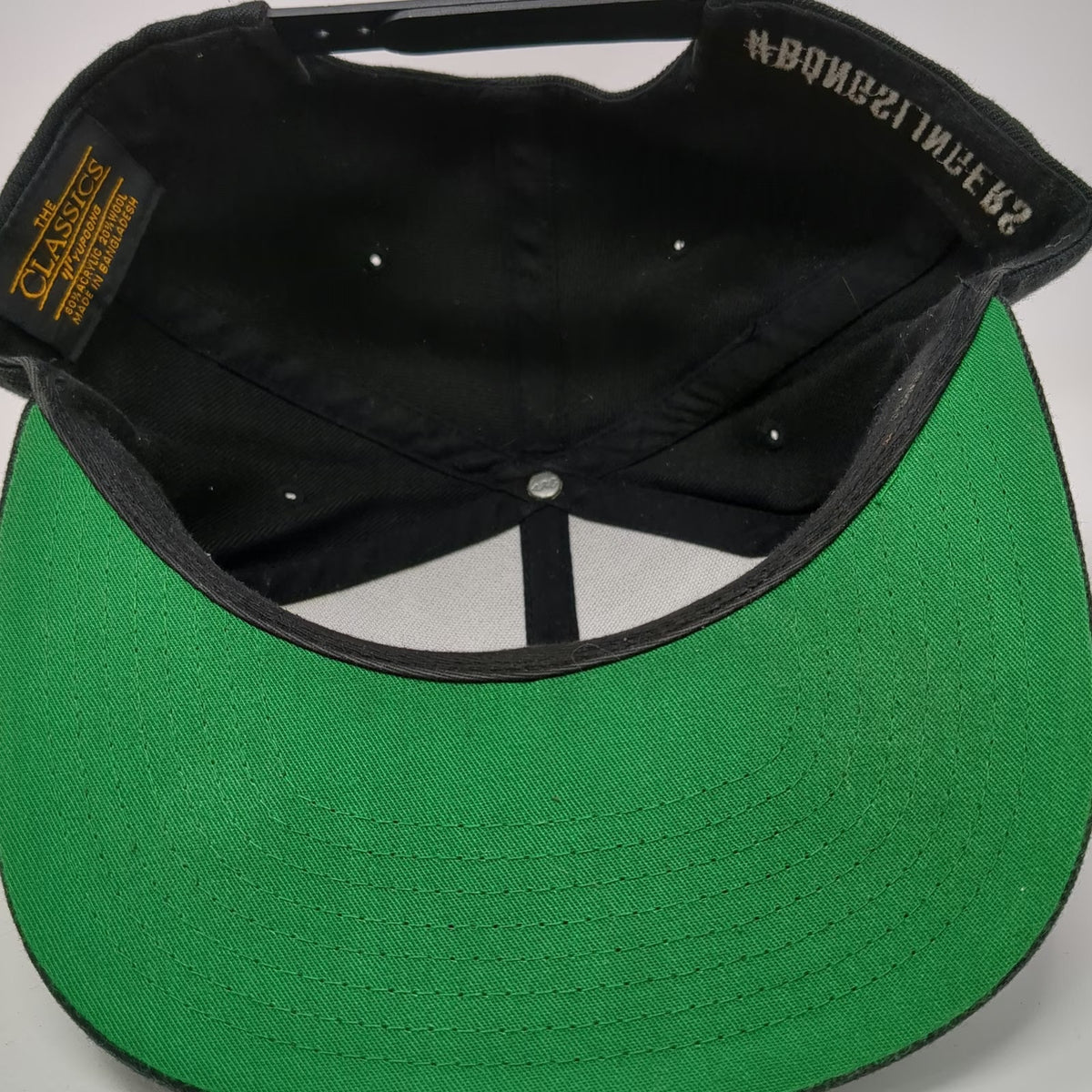 Yupoong Snapback Black One Size Toobs Distribution Longslingers Green Brim Hat