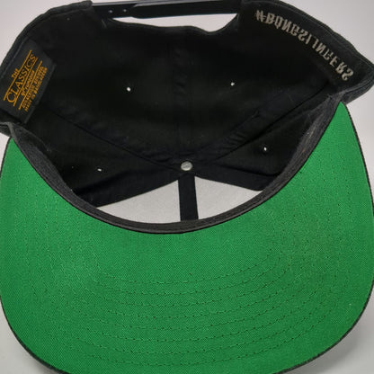 Yupoong Snapback Black One Size Toobs Distribution Longslingers Green Brim Hat