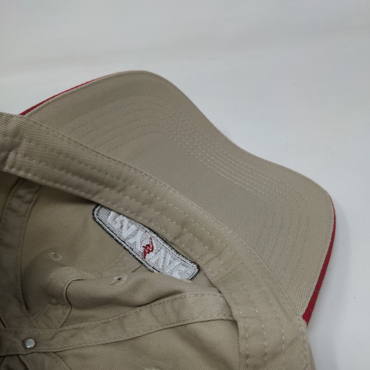 Rayovac Slideback Hat Tan One Size Adjustable Embroidered Vented Holes 6 Panel