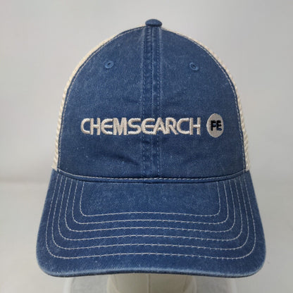 Chemsearch FE Snapback Trucker Hat Blue One Size Mesh Back Cap America