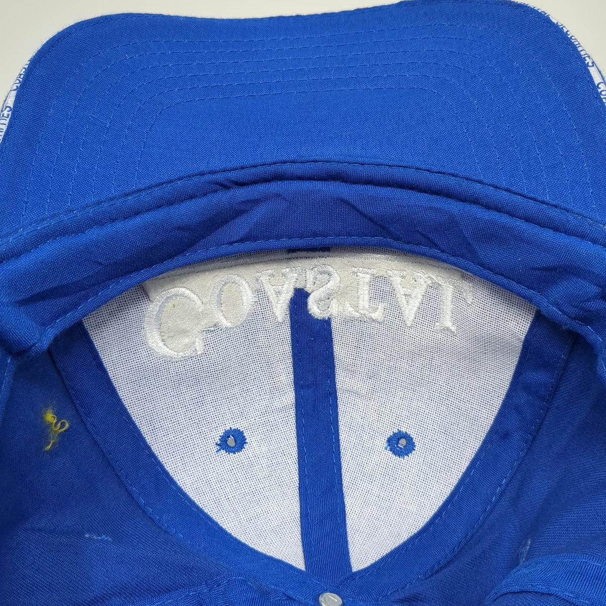 Kati Baseball Cap Blue White One Size Coastal Securities Strapback Hat Corporate