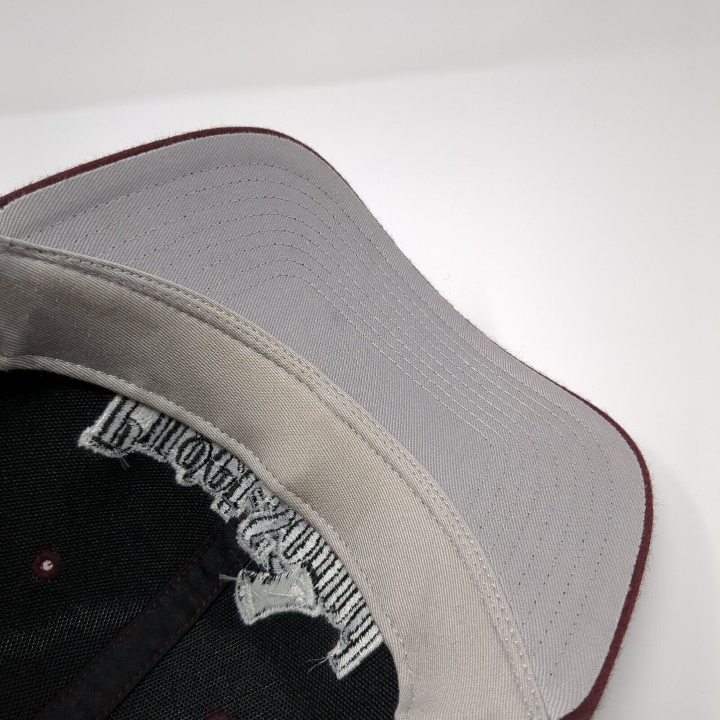 Puget Sound Volleyball Loggers Strapback Hat Red M/L Adjustable Richardson