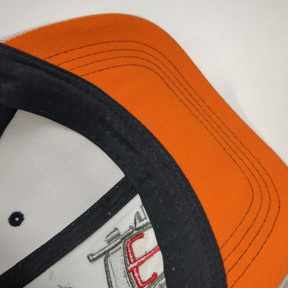 360 Apparel Kenworth Sales Trucker Hat White Orange One Size Mesh Snapback USA
