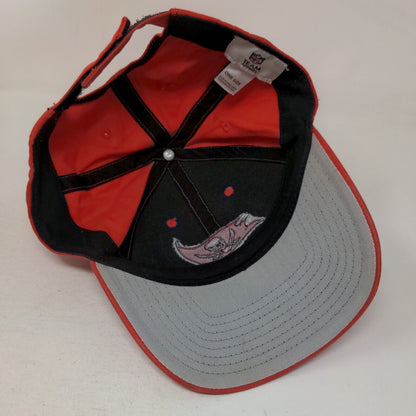 Tampa Bay Buccaneers Strapback Hat Red OS Embroidered Flag Logo NFL