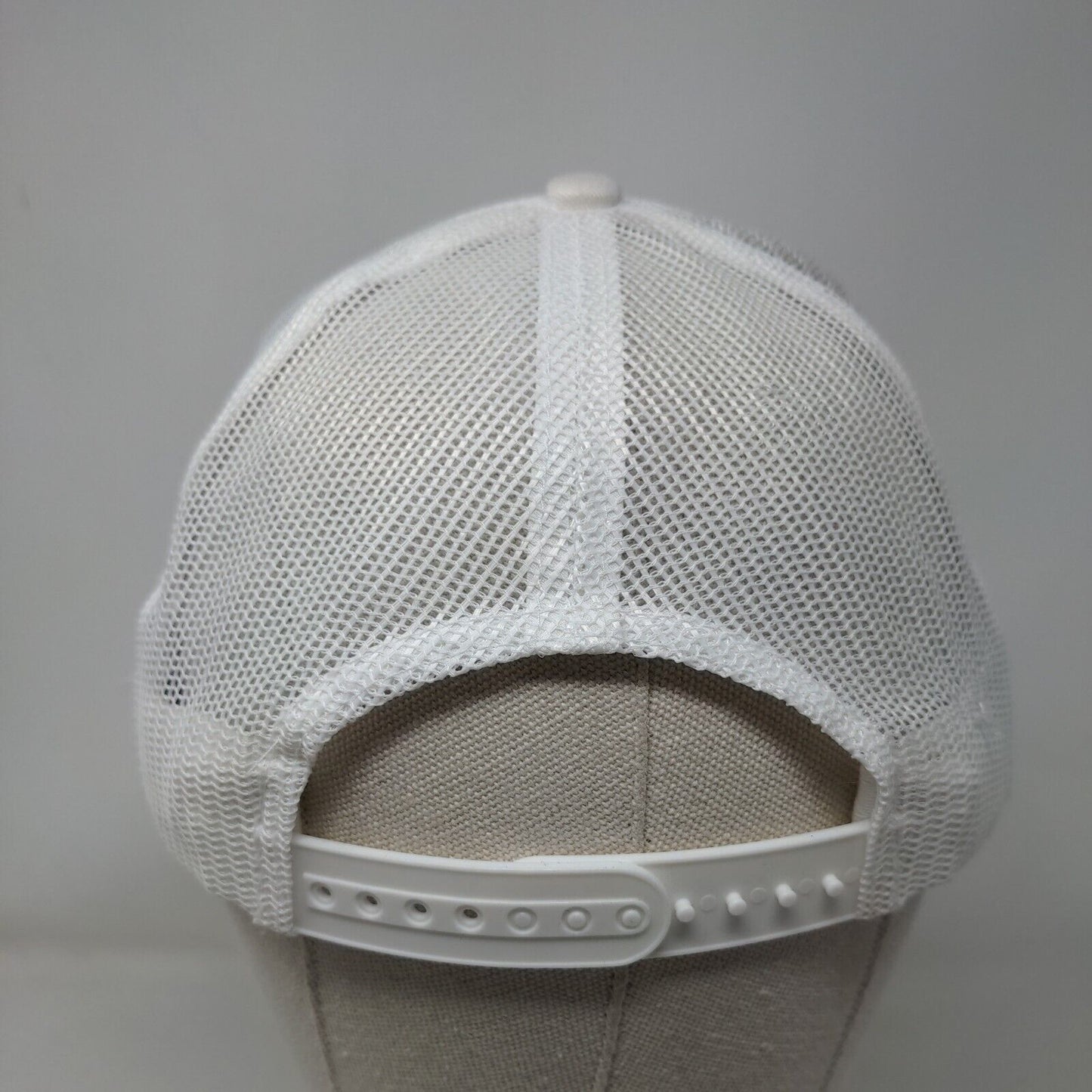 Capone's Coal Fired Pizza Snapback Mesh Back Trucker Hat White One Size