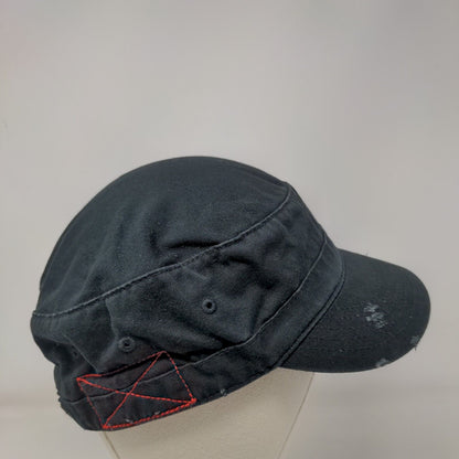 Love Bling Strapback Cadet Army Cap Hat Black OSFA Adjustable HG
