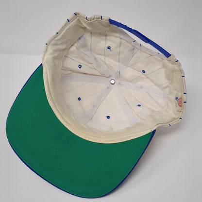 It's A Brand New Ballgame Snapback Hat Multi OSFA Striped NAPA KC