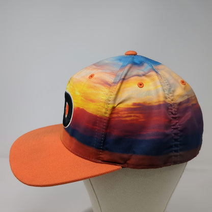 Mitchell & Ness Philadelphia Flyers NHL 5 Panel One Size Orange Blue Sunset Hat