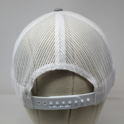 Richardson Trucker Hat Gray One Size Even Flow Rain Gutters Patch Snapback