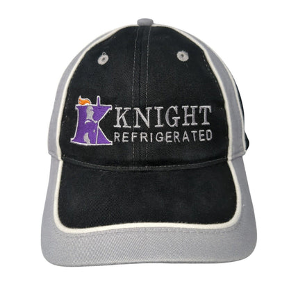 Knight Refrigerated Strapback Hat Black One Size Embroidered Otto