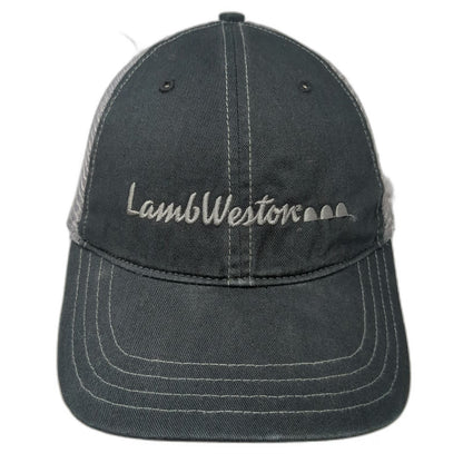 Richardson 111 Trucker Hat Black One Size Lamb Weston Agriculture Mesh Snapback