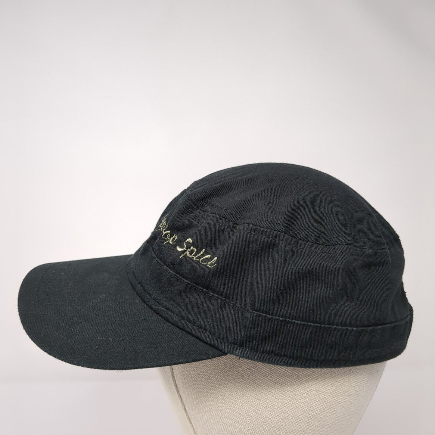 Hip Hop Spice Strapback Cadet Army Cap Hat Black One Size Adjustable