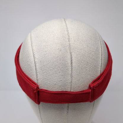 Brentwood 2018 Volleyball Champs Sun Visor Hat Red OS Adjustable R45 Richardson