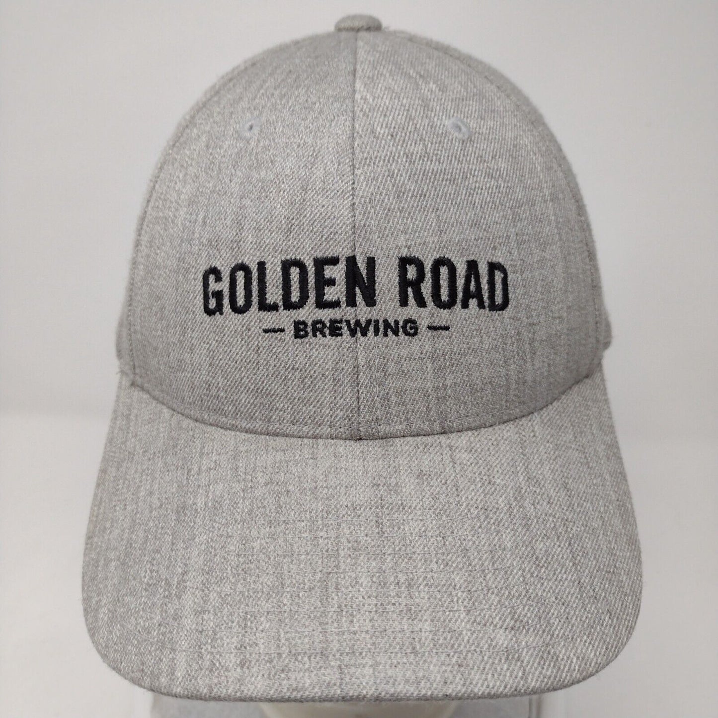 Golden Road Brewing Snapback Hat Gray OSFA Solid Embroidered Yupoong