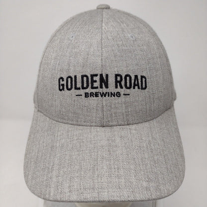 Golden Road Brewing Snapback Hat Gray OSFA Solid Embroidered Yupoong