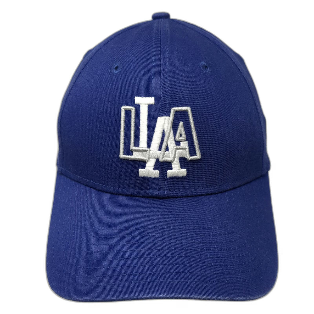 New Era MLB Los Angeles Dodgers Hat Snapback Blue One Size 9FORTY Curved Brim LA
