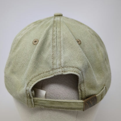 Vuori Baseball Cap Green One Size Adjustable Embroidered Cotton Slideback Hat