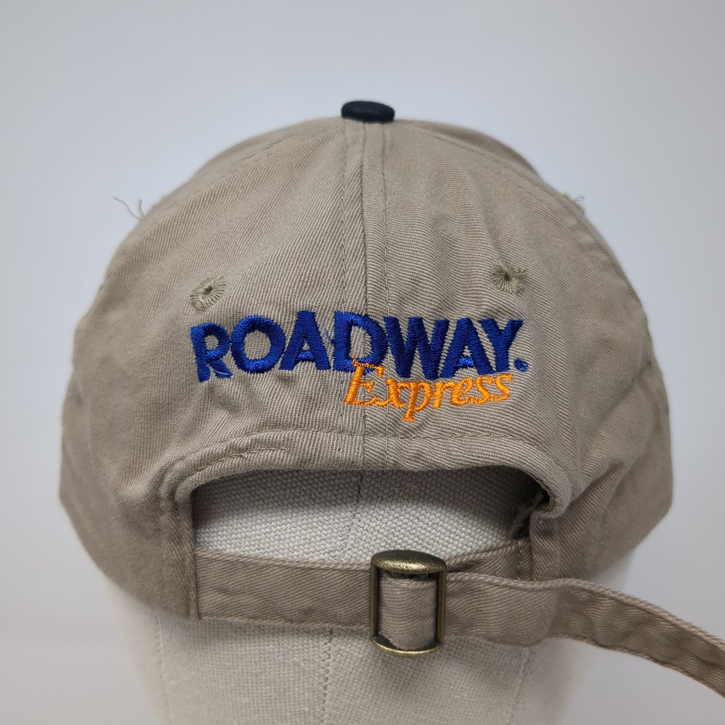 Roadway Express Slideback Hat Black One Size Adjustable Embroidered