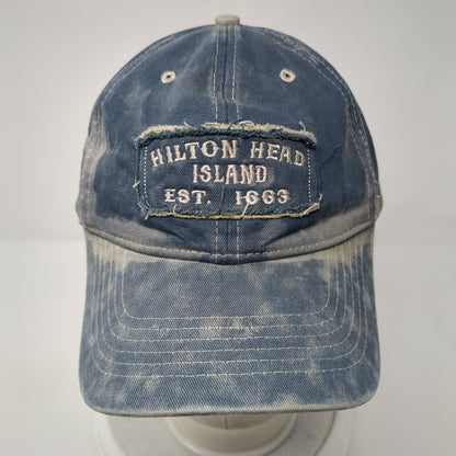 Hilton Head Island Slideback Hat Blue One Size Adjustable 6 Panel