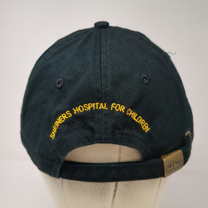 Antigua Springfield Falcons Baseball Cap Black One Size Shriners Hospital Hat