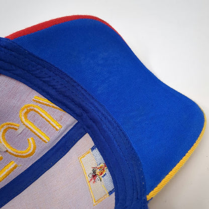 Baseball Cap Blue Red Yellow One Size Ecuador Embroidery Strapback Flag Hat