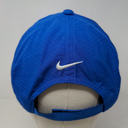 Nike Golf Men's Strapback Hat Blue OSFA Embroidered Jr Cheer Streaks Logo