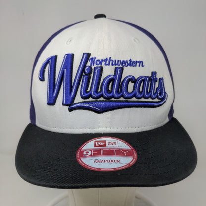 New Era Men's Snapback 9Fifty Hat Northwestern Wildcats Embroidered Logo