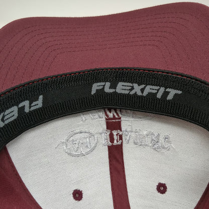 Sport-Tek Baseball Cap Red S A-1 Heating Lennox HVAC Flexfit Curved Brim Hat