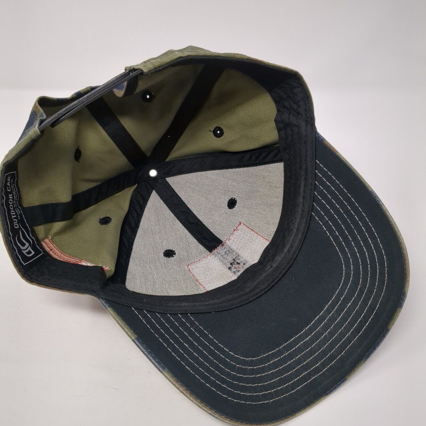 Outdoor Cap Snapback Hat Camouflage One Size Mountain Patch 6 Panel