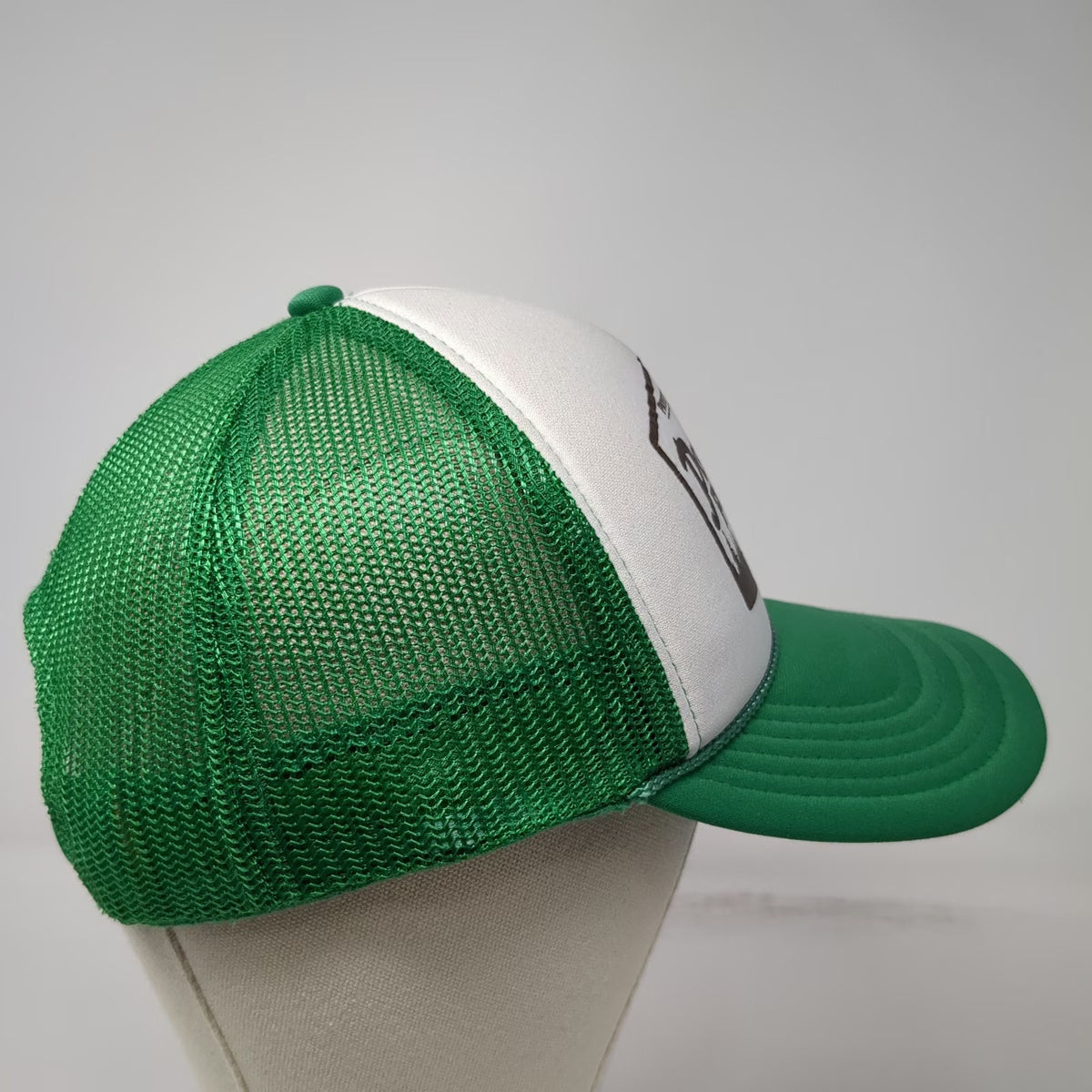 OTTO Trucker Hat Green One Size Ponderosa Park Run 2020 Payette Lakes Ski Club