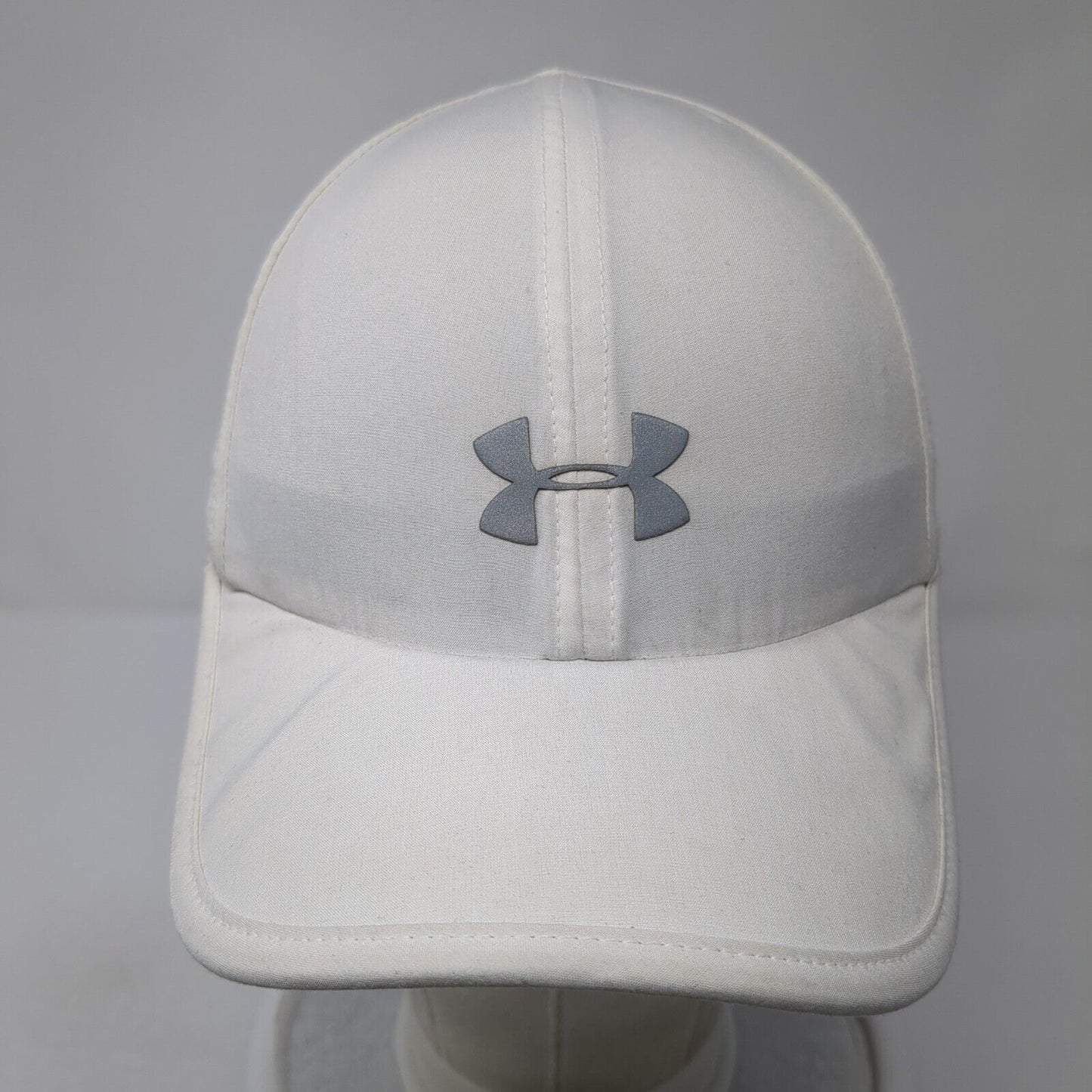 Under Armour Women's Strapback Hat White Cream One Size Adjustable