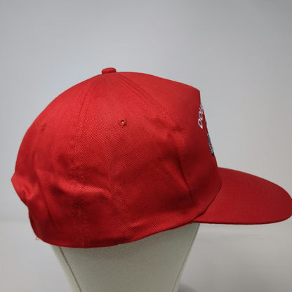 KC 5 Panel Red One Size Snapback Doug Mayer Trucking Rupert ID Green Brim Hat