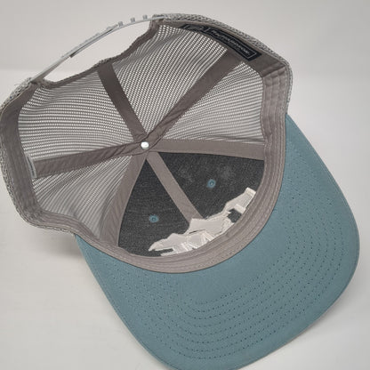 Home Idaho Trucker Hat Blue Large Adjustable Embroidered Mesh Back Richardson