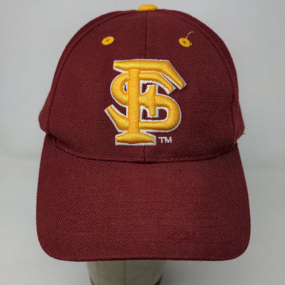 Logo Athletic Men's Snapback Hat Red OSFA Embroidered Florida State Seminoles