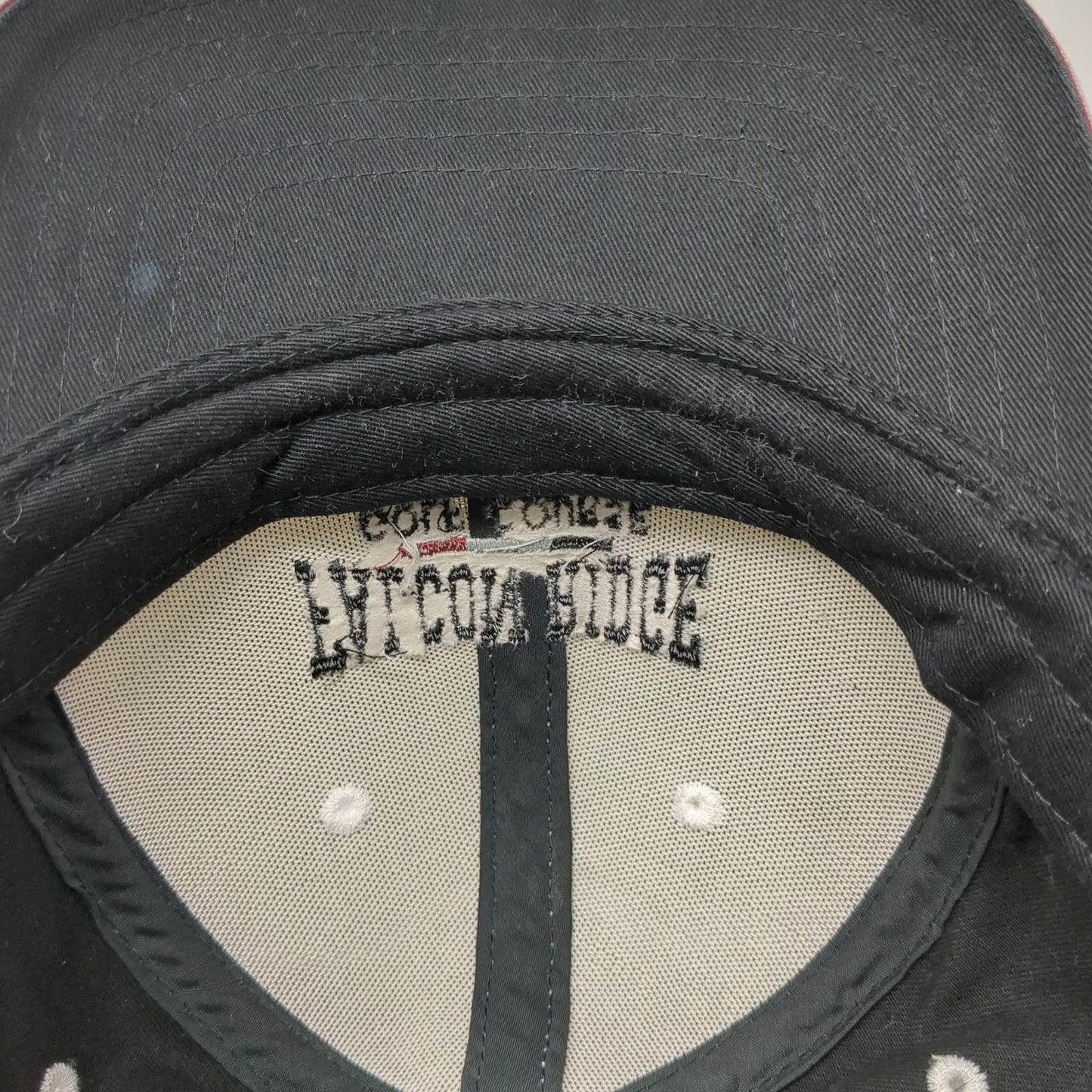 American Dry Goods Baseball Cap Black One Size Falcon Ridge Golf Course Hat