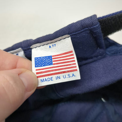 Mall of America Baseball Cap Blue One Size Strapback Minnesota USA Flag Hat