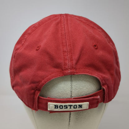 Boston Red Sox MLB Drew Pearson Baseball Cap Red One Size Strapback Embroidered